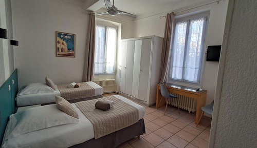 Habitación con 2 camas individuales, 2 camas individuales