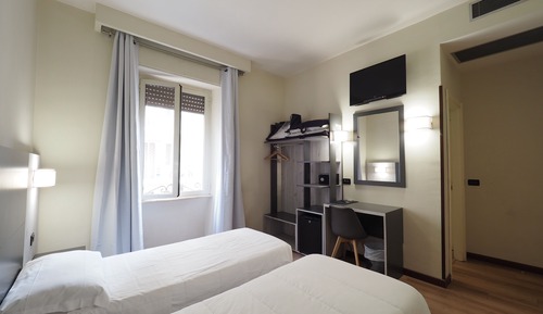 Habitación con 2 camas individuales, 2 camas individuales