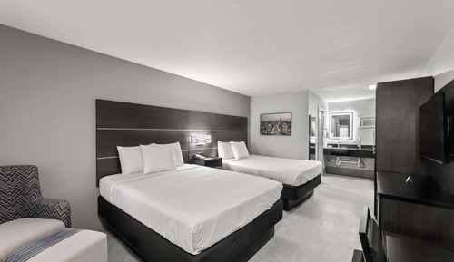 Habitación, 2 camas de matrimonio