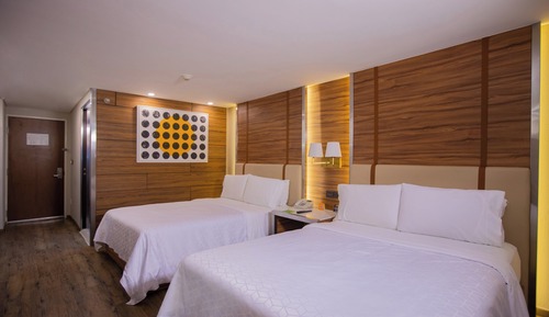 Habitación estándar, 2 camas de matrimonio
