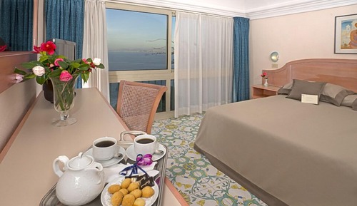 Habitación Deluxe doble, vistas al mar