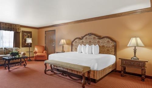Suite presidencial, 1 cama de matrimonio grande, no fumadores, frigorífico y microondas