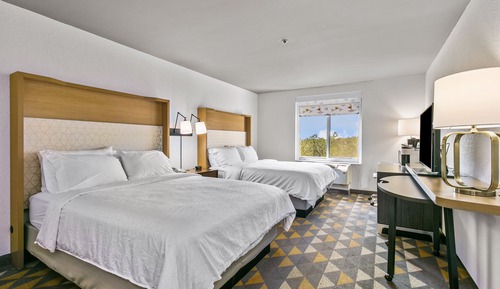 Habitación estándar, 2 camas de matrimonio