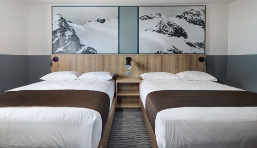 Habitación estándar, 2 camas de matrimonio