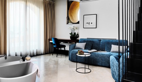 Suite, terraza, vistas al mar (Corner)