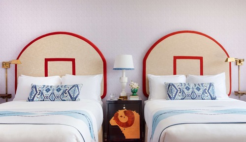 Habitación, 2 camas de matrimonio