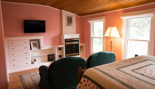 Habitación, 1 cama de matrimonio, no fumadores, vistas al jardín