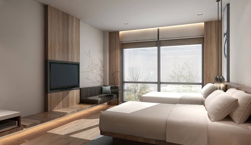 Habitación Deluxe, 2 camas individuales, vistas a la ciudad