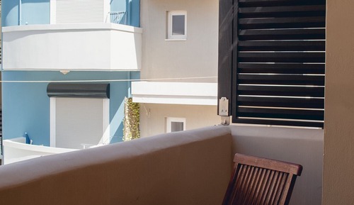 Estudio estándar, vistas al jardín