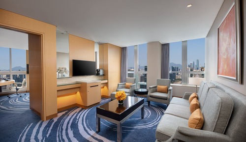 Suite, 1 habitación, Acceso al salón del club, vistas a la ciudad