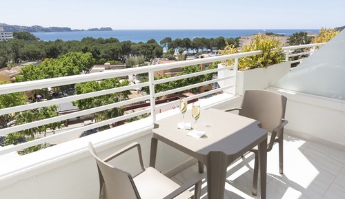 Habitación doble, vistas al mar