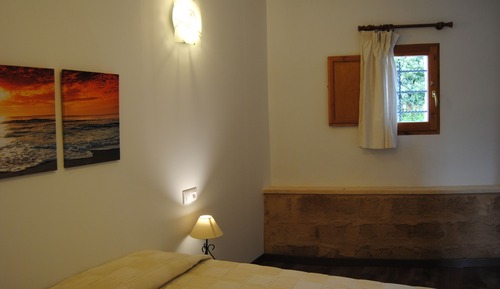Apartamento romántico, 2 habitaciones, cocina, vistas al mar (Sa Boval)