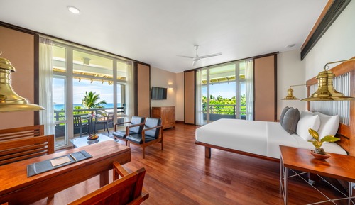 Habitación de lujo con 2 camas individuales