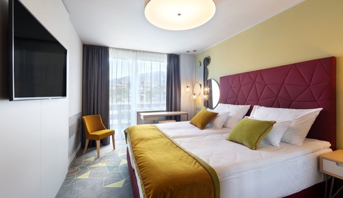 Habitación estándar doble, balcón