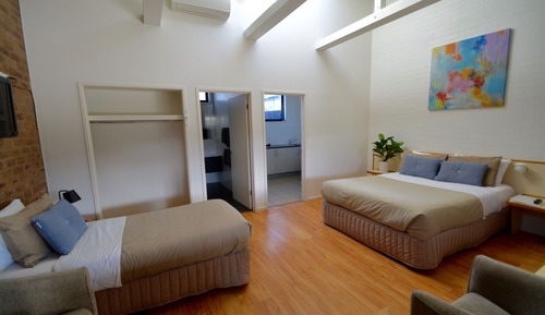Habitación superior con 2 camas individuales