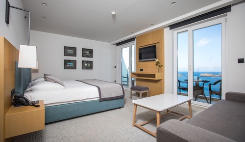 Suite junior, balcón, vistas al mar