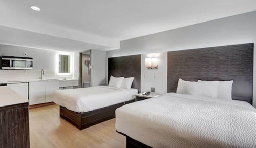 Habitación Deluxe, 2 camas de matrimonio, no fumadores