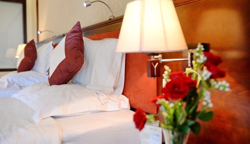 Suite presidencial, vistas al jardín