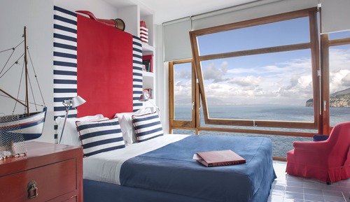 Habitación clásica doble, vistas al mar