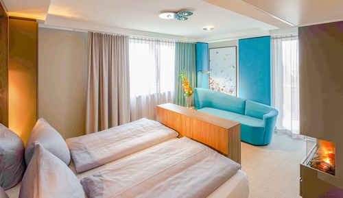 Habitación doble, vistas al mar