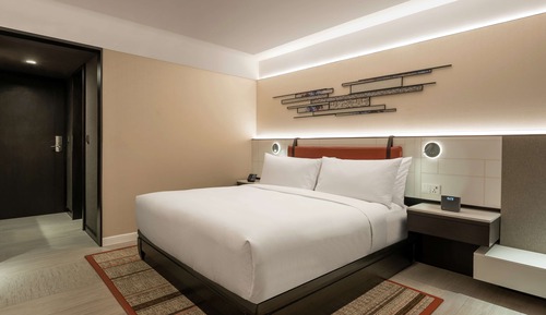 Habitación, 1 cama de matrimonio grande, accesible para personas con discapacidad