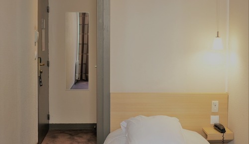 Habitación individual, vistas a la ciudad
