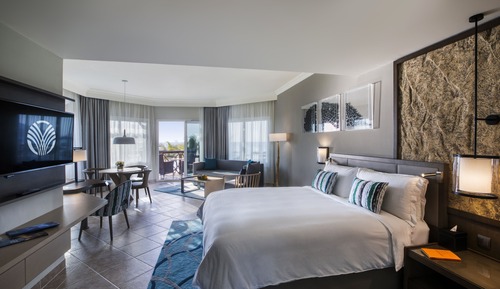 Suite, balcón, vistas al jardín