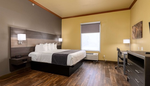 Habitación estándar, 1 cama de matrimonio grande, no fumadores, frigorífico y microondas