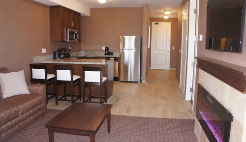 Suite, 1 habitación, no fumadores, balcón (Full Kitchen)