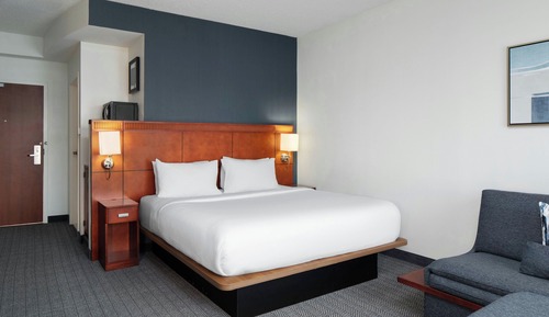 Habitación, 1 cama de matrimonio grande con sofá cama