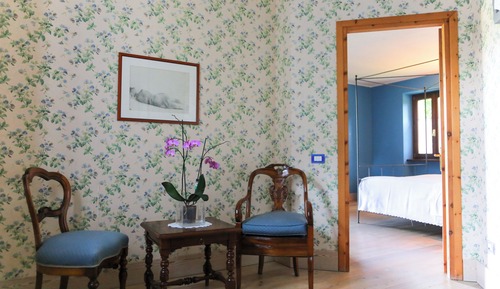 Habitación junior, 1 cama de matrimonio, balcón, vistas al jardín