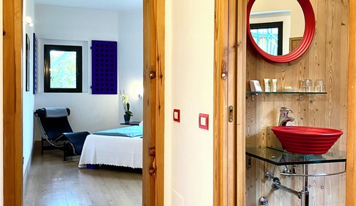 Habitación Deluxe, 1 cama de matrimonio, vistas al jardín