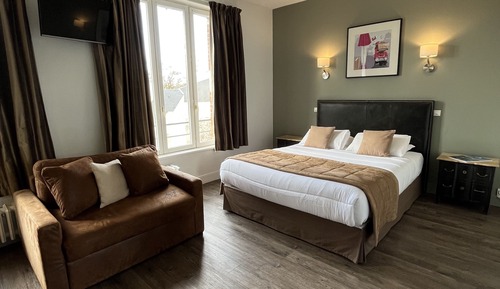 Habitación Confort doble, en la zona del jardín