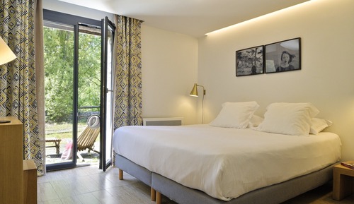 Habitación superior, vistas al río