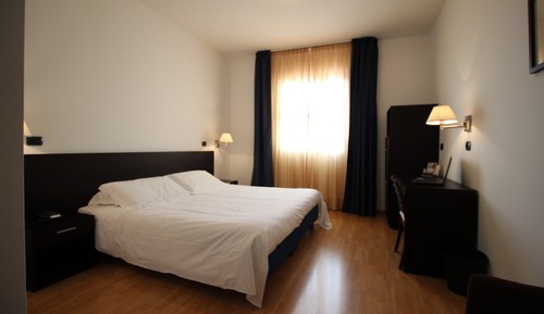 Habitación estándar con 1 cama doble o 2 individuales, vistas al jardín