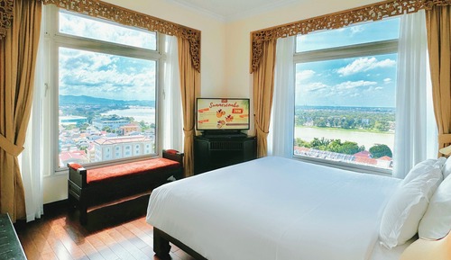 Suite junior, 1 cama de matrimonio grande, vistas al río