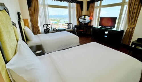 Habitación Deluxe con 2 camas individuales, vistas al río