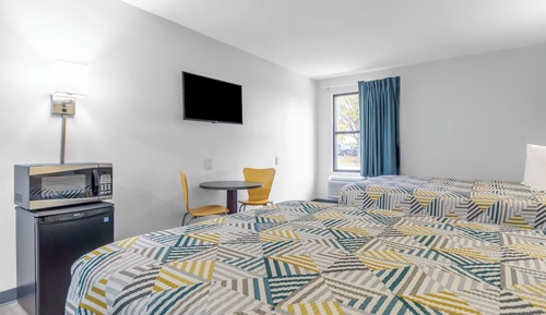 Habitación Deluxe, 2 camas de matrimonio, no fumadores, frigorífico y microondas