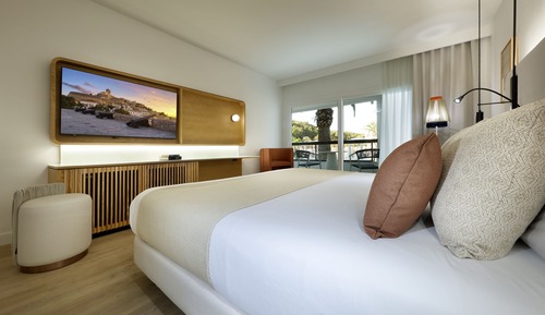 Habitación Deluxe doble de uso individual, vistas al jardín