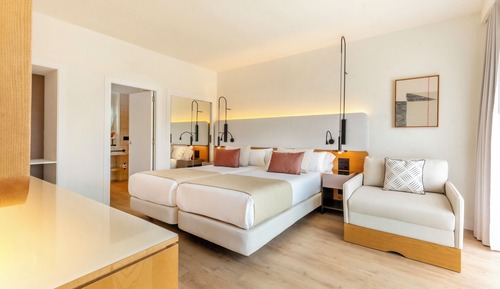 Suite, vistas al jardín