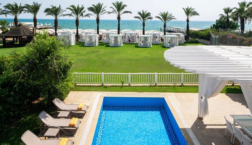 Villa presidencial, 5 habitaciones, vistas a la playa