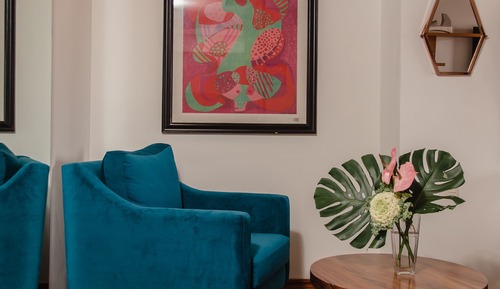 Habitación estándar, 2 camas de matrimonio, vistas a la ciudad