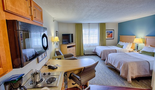 Suite estudio, 2 camas dobles