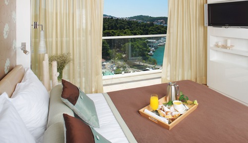 Habitación doble superior, balcón, vistas al mar
