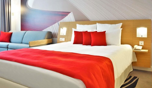 Habitación superior, 1 cama de matrimonio con sofá cama