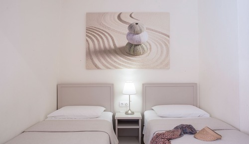 Habitación cuádruple estándar, balcón