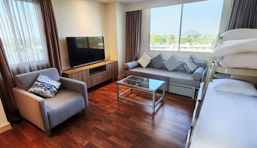 Suite familiar, vistas al mar