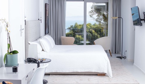 Suite Deluxe, 1 cama de matrimonio, no fumadores, vistas al mar