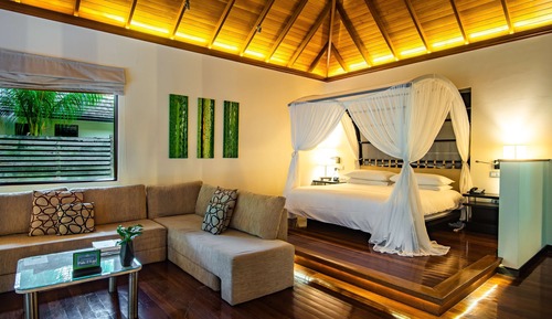 Villa, varias camas (Two Connecting Sanctuary Pool Villas)