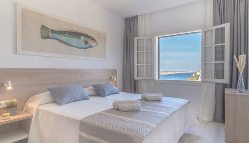 Apartamento superior, 1 habitación, balcón, vistas al mar (Club)